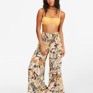 Billabong Split Leg Floral Pants